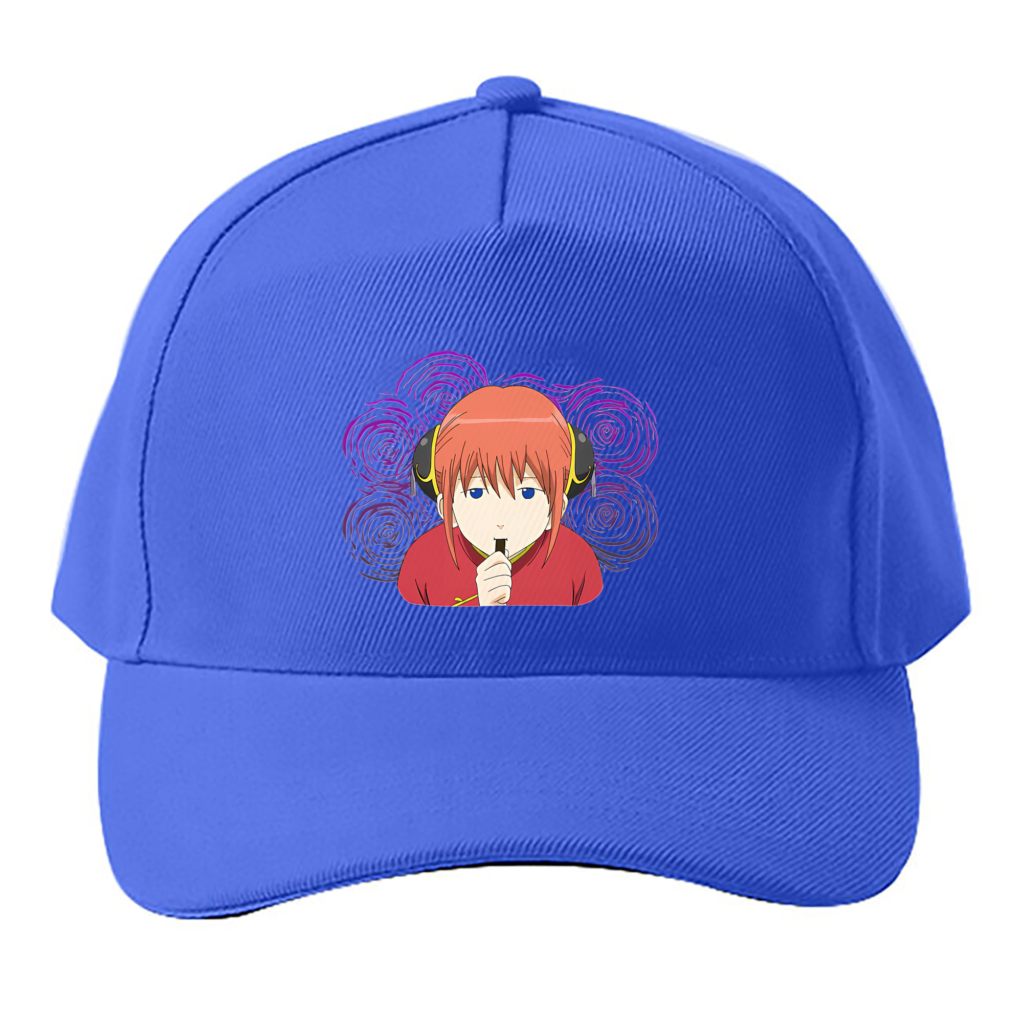 （画像用） ぎんたま 坂田銀時（さかたぎんとき） 神楽 志村新八（しむら しんぱち） GINTAMA Sakata Gintoki Kagura Shimura Shinpachi ベースボールキャップ 綿100％ 男女兼用 帽子 スポーツ
